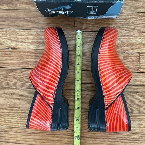 Size EU 42 Dansko orange and red pattern - Picture 7 of 15